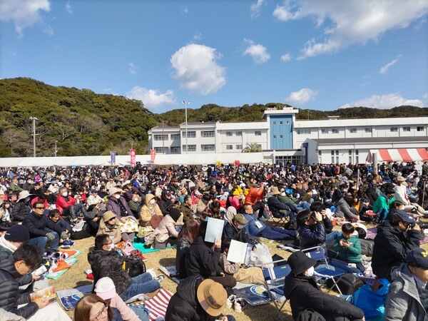 イメージ:打上げ当日の様子
