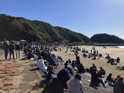 イメージ:打上げ当日の様子