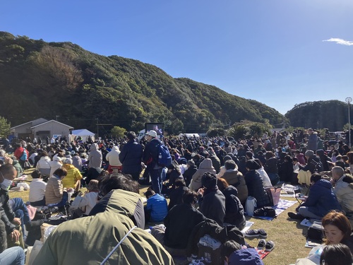 イメージ:打上げ当日の様子