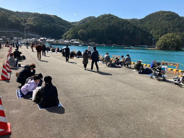 イメージ:打上げ当日の様子