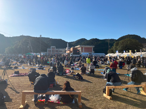イメージ:打上げ当日の様子