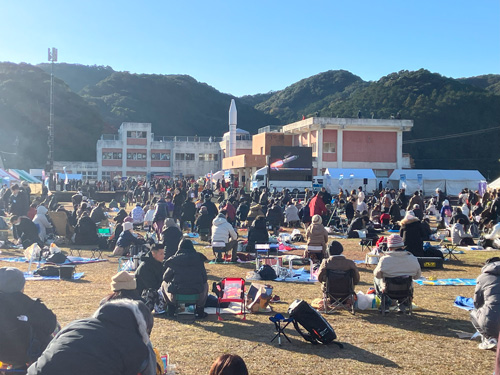 イメージ:打上げ当日の様子
